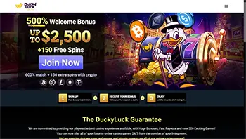 Ducky Luck Casino screenshot